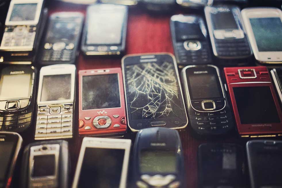 old mobile phones